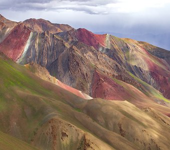 Цветные горы Ладакха
