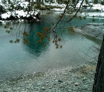 голубое озеро