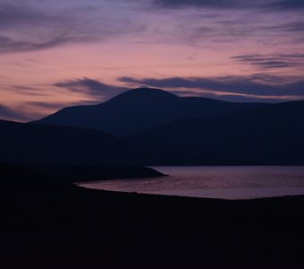 Сиреневый закат