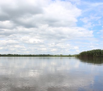 Летний день р. Обь, Алтайский край