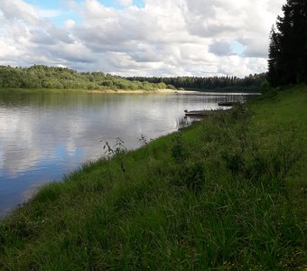 Вечер на Каме