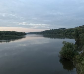 Утро у реки Ока