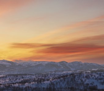 Январский полдень.