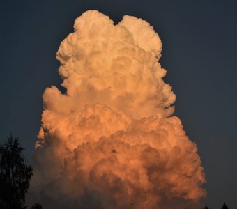 небесная сахарная вата