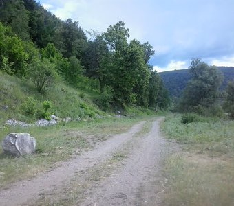 Дорога в горы.