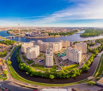 Новый элитный Жилой комплекс на берегу Большой Невки Санкт-Петербург
