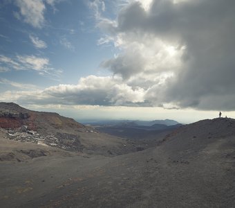 на склонах Толбачика