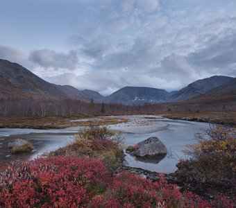 сумерки на на ручье Петрелиуса