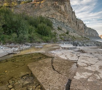 Кусочек плато Анабар