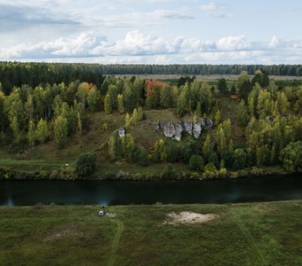 Немда: песнь воды и скал в Кировской области