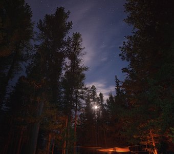 Вечер на Мультинских озерах