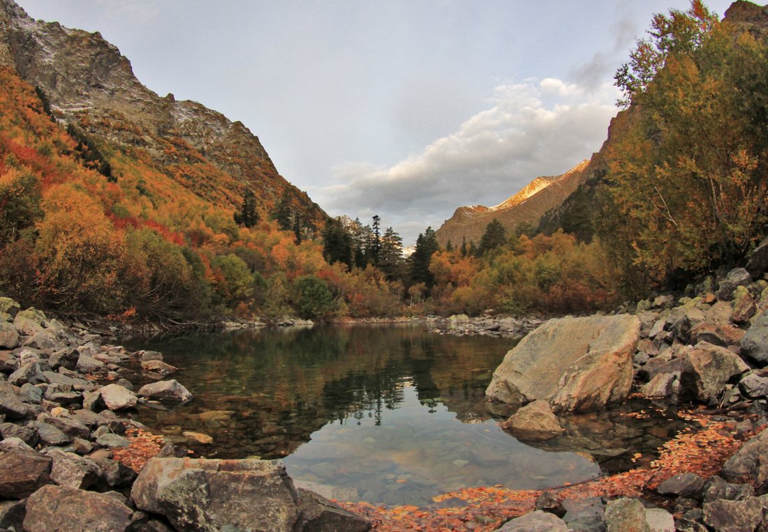 Осень в горах Кавказа