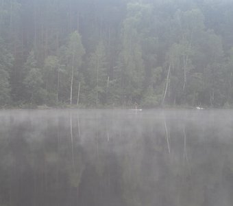 Утро на озере Сайвер