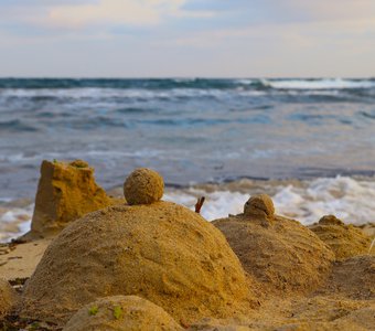 На берегу Черного моря...