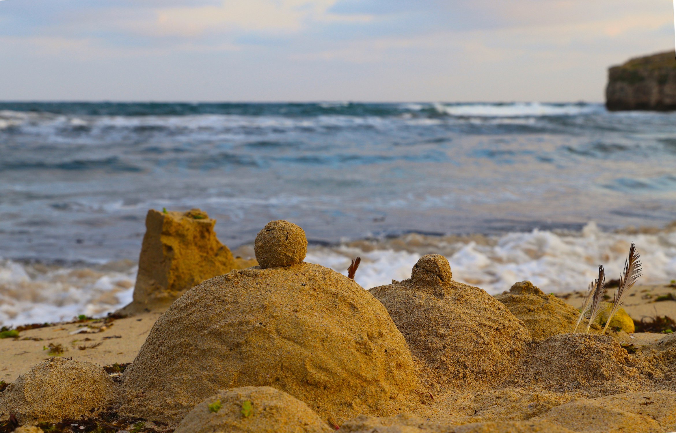 На берегу Черного моря...