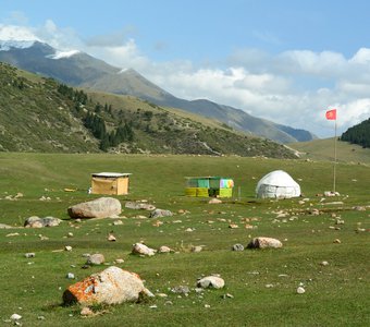 В гостях у киргизских кочевников