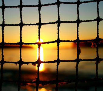 Закат на акваферме