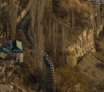 Дорога в Гуниб (Дагестан)