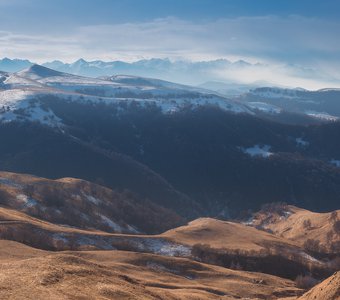 Безмолвное величие. Главный Кавказский хребет, Карачаево-Черкесия.