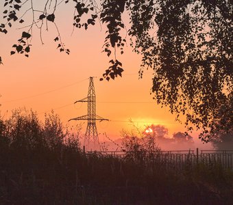 Рассвет в тумане