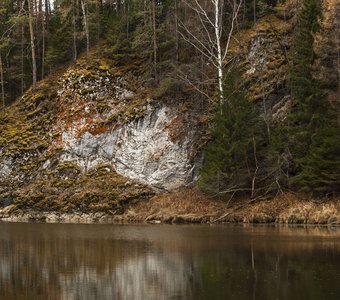 Осень на реке Чусовая
