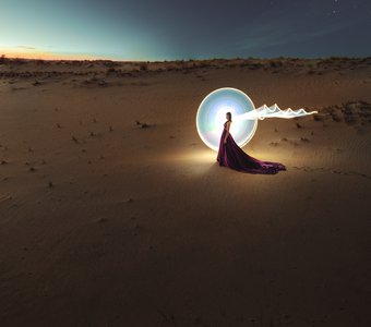 Light in Desert