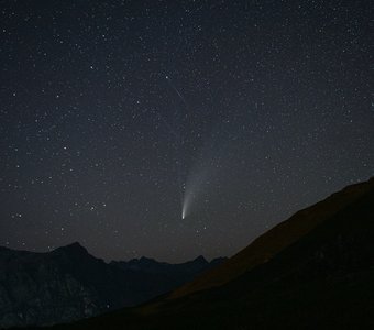 Комета Неовайз. Домбай.