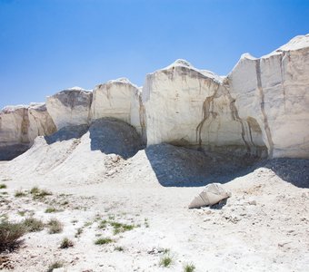 Белые скалы Мангистау. Казахстан