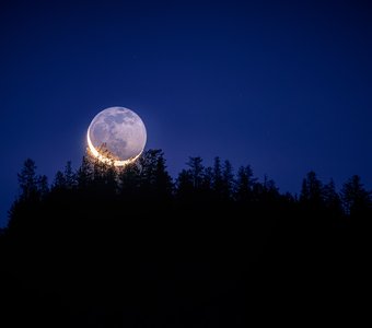 Восход луны