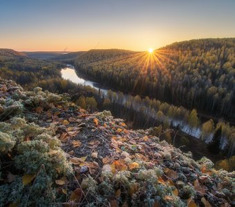 Первые лучи солнца