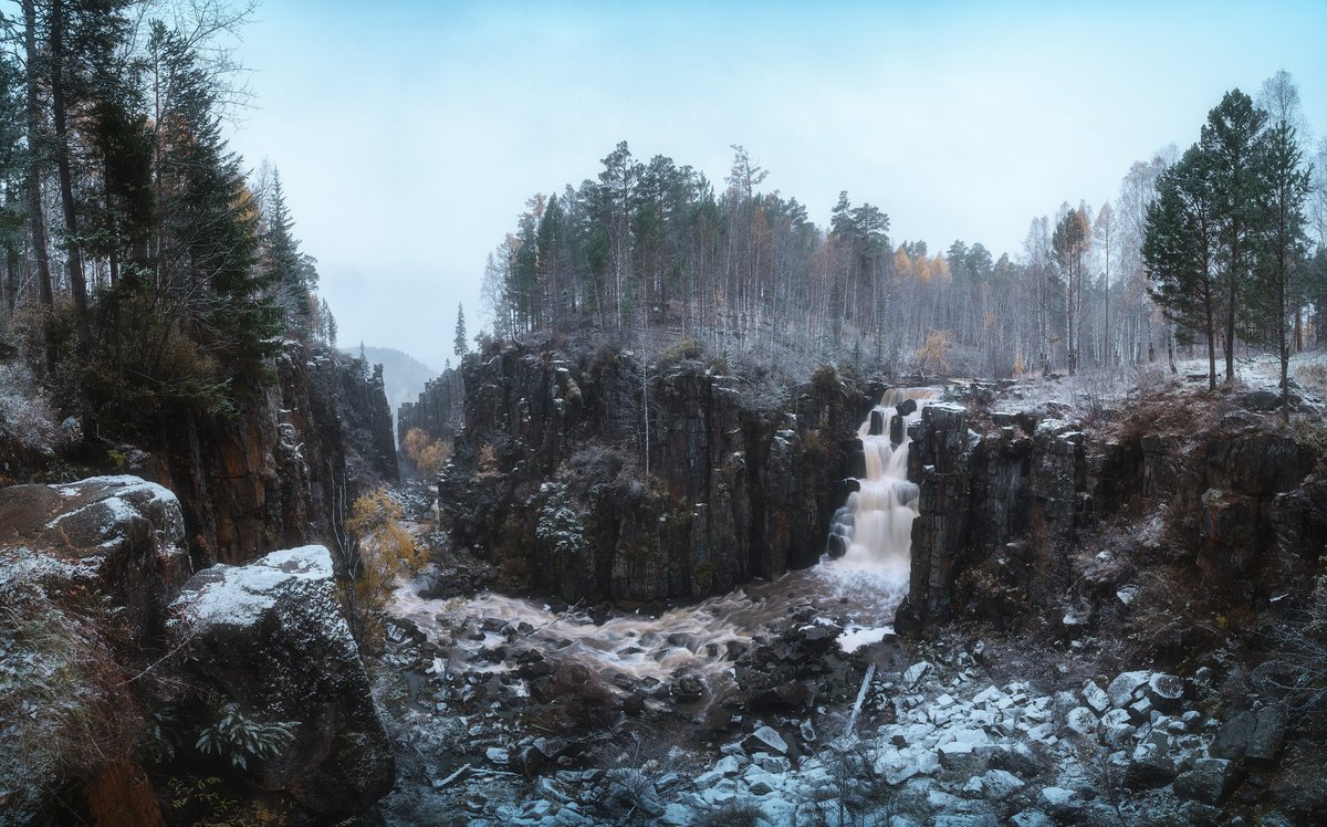 Водопад Уковский Нижнеудинский район