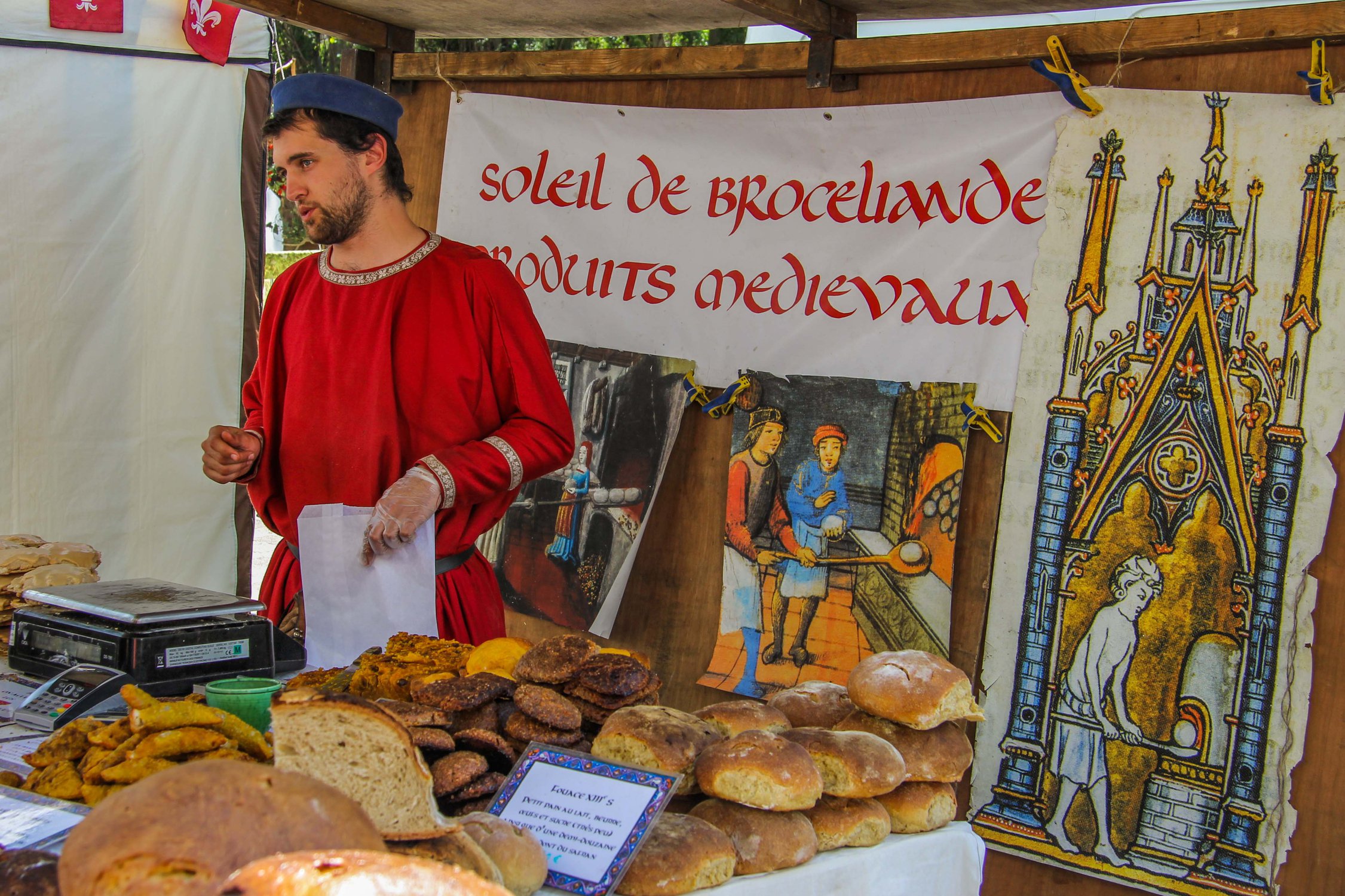 Хлеб по рецептам средневековой Франции