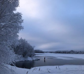 Ловля лосося на Домашнем озере