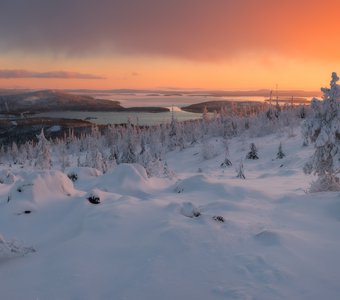 На закате дня