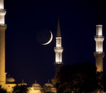Минареты мечети Сулеймание