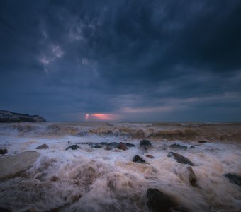 Идеальный шторм. Николаевка, Крым.