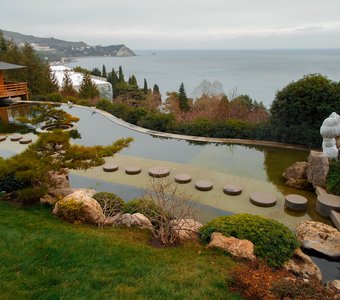 Партенит зимним днём