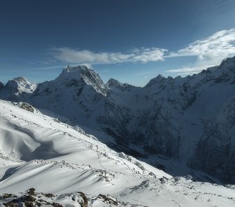 По горным тропам.