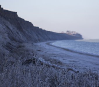 Азовское море в сахарной пудре ноября