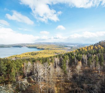 Вид на Аракуль