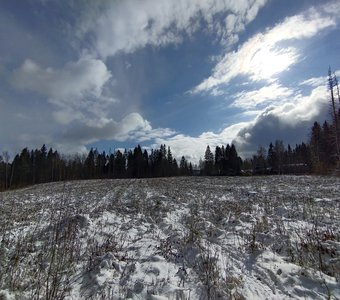 Середина марта, между снежными бурями