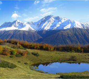 Озеро в Красной Поляне