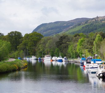 The Caledonian Canal, Scotland