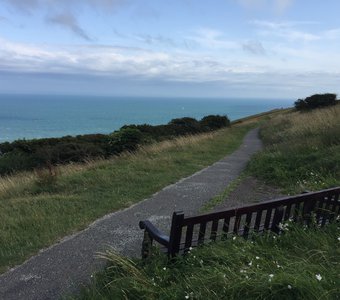 Скамейка у Beachy Head