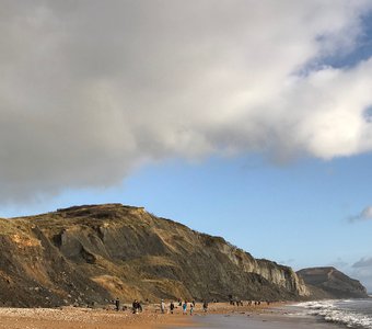 Charmouth Beach, Bridport, January 2020