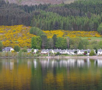 Отражение (Шотландия, озеро Лох-Несс)