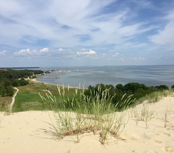 Куршской залив,Нида