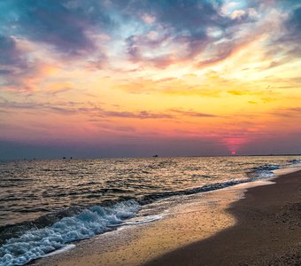 Sunrise on the Sea of Azov