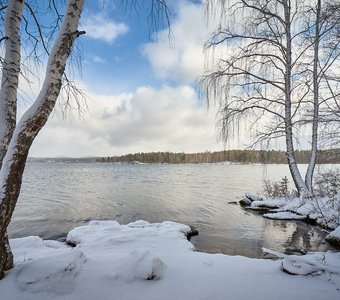 Конец апреля: первый снег