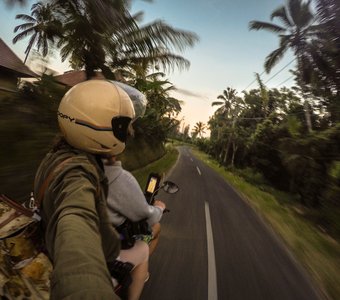 На байке по Бали